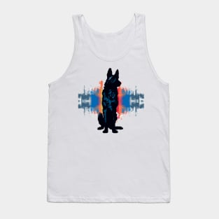 Belgian Shepherd Dog Design Tank Top